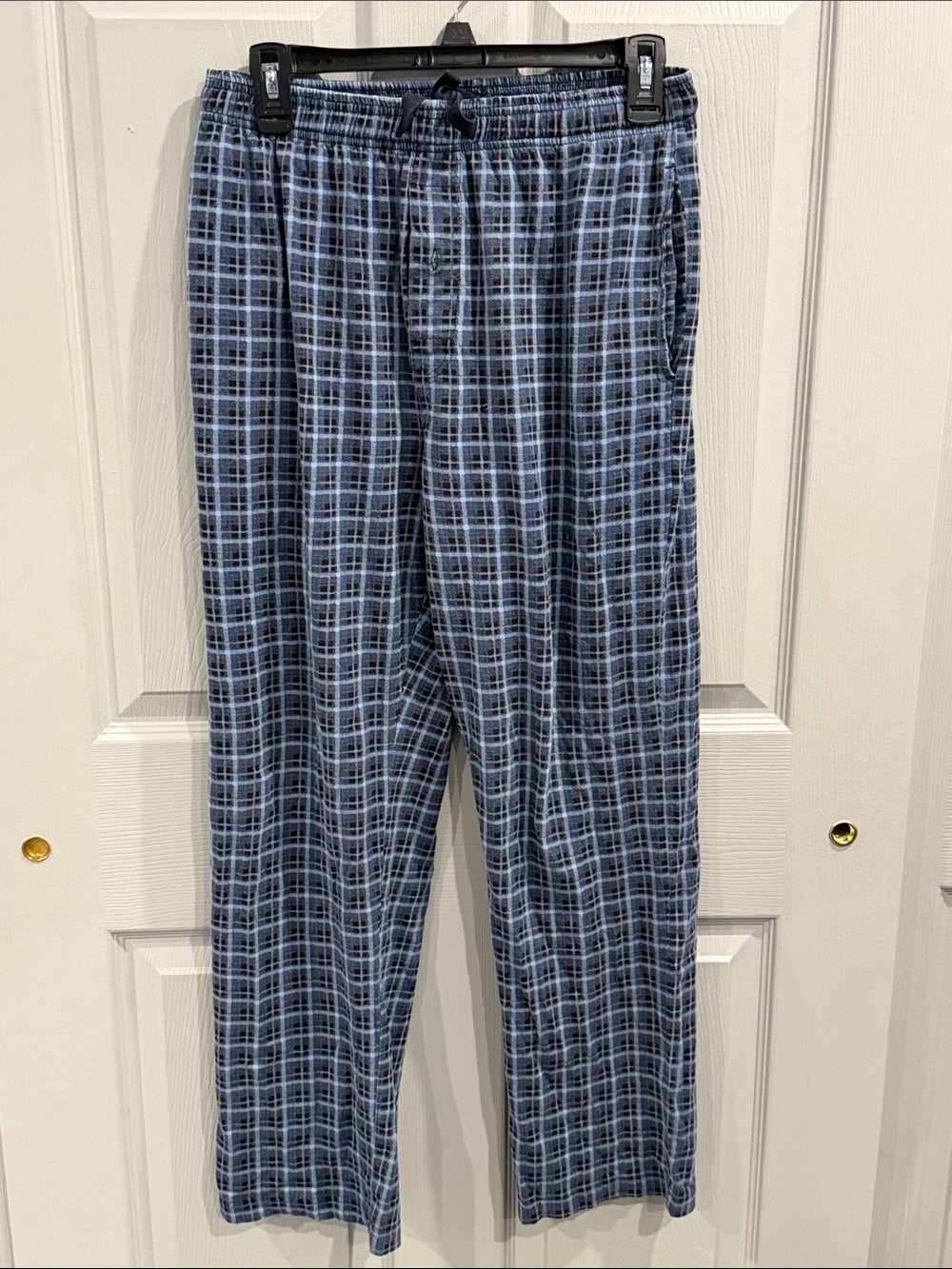 Kenneth Cole Reaction Blue Plaid Pajama Pants